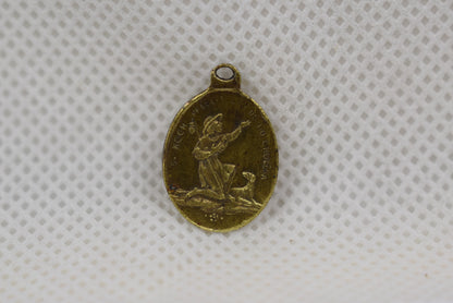 Saint Hubert & Roch Medal - Charmantiques