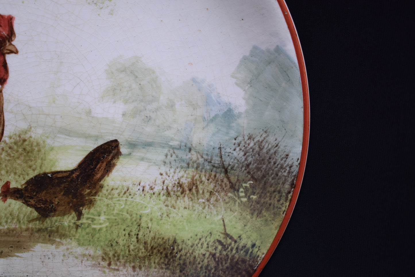 Hand Painted Plate - Charmantiques