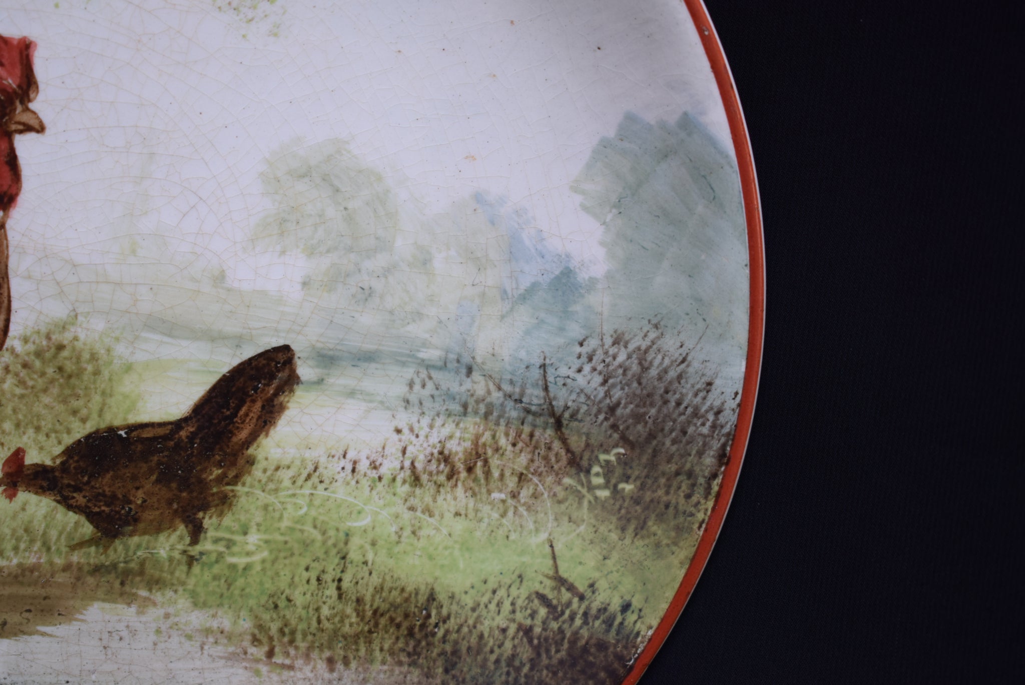 Hand Painted Plate - Charmantiques