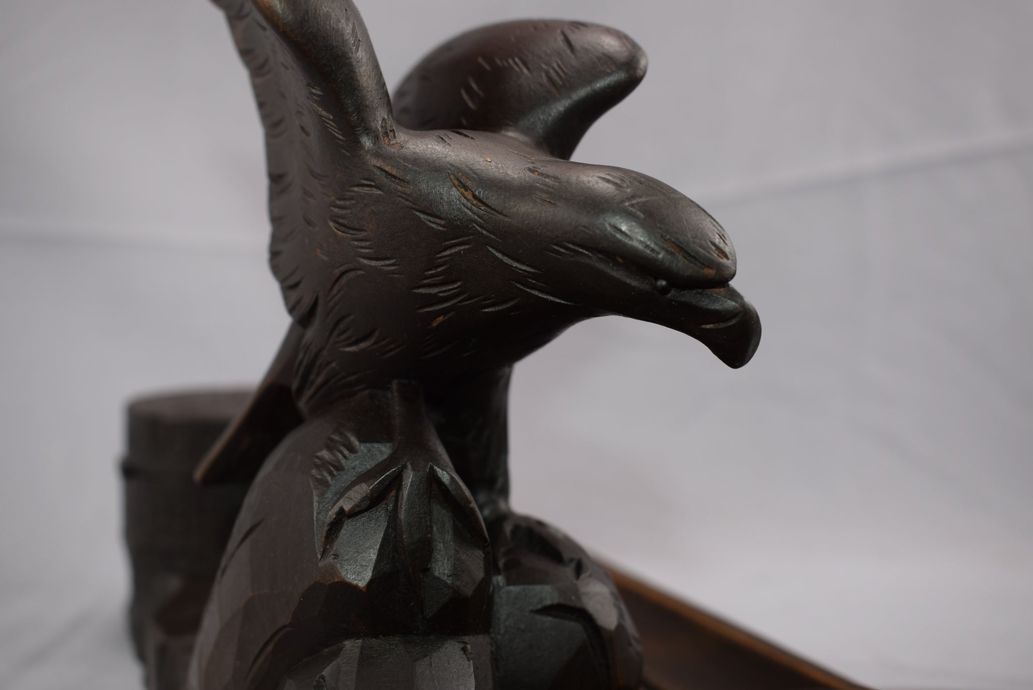 Black Forest Eagle Inkwell - Charmantiques