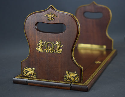 Empire Wood Bookends - Charmantiques