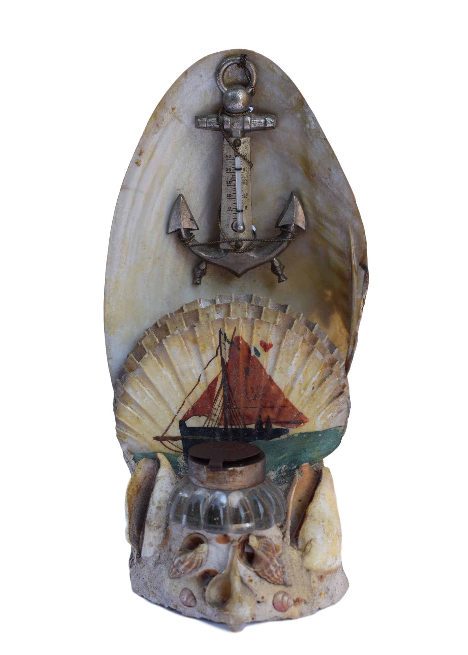 Seashell Inkwell - Charmantiques