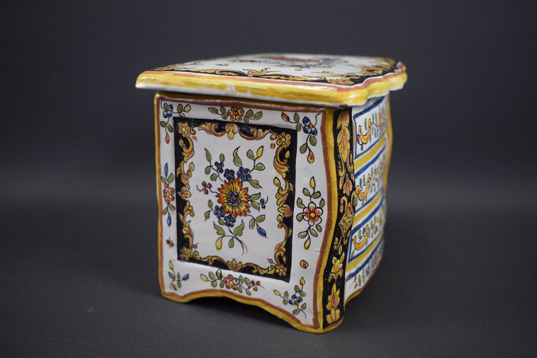 Earthenware Box Desvres