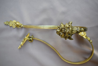 Bronze Curtain Tiebacks - Charmantiques