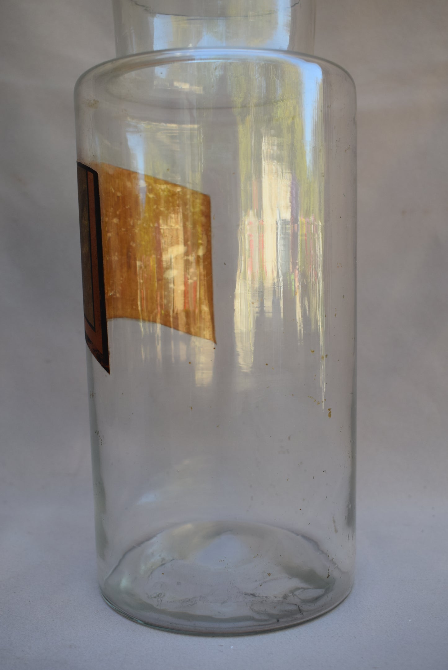 Glass Pharmacy Jar - Charmantiques