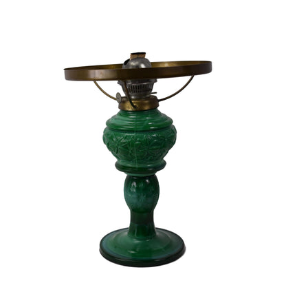 Hoffman Opaline Kerosene Lamp - Charmantiques