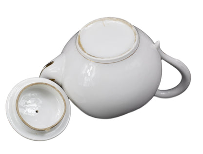 19th.C Paris Porcelain Tea Pot - Charmantiques