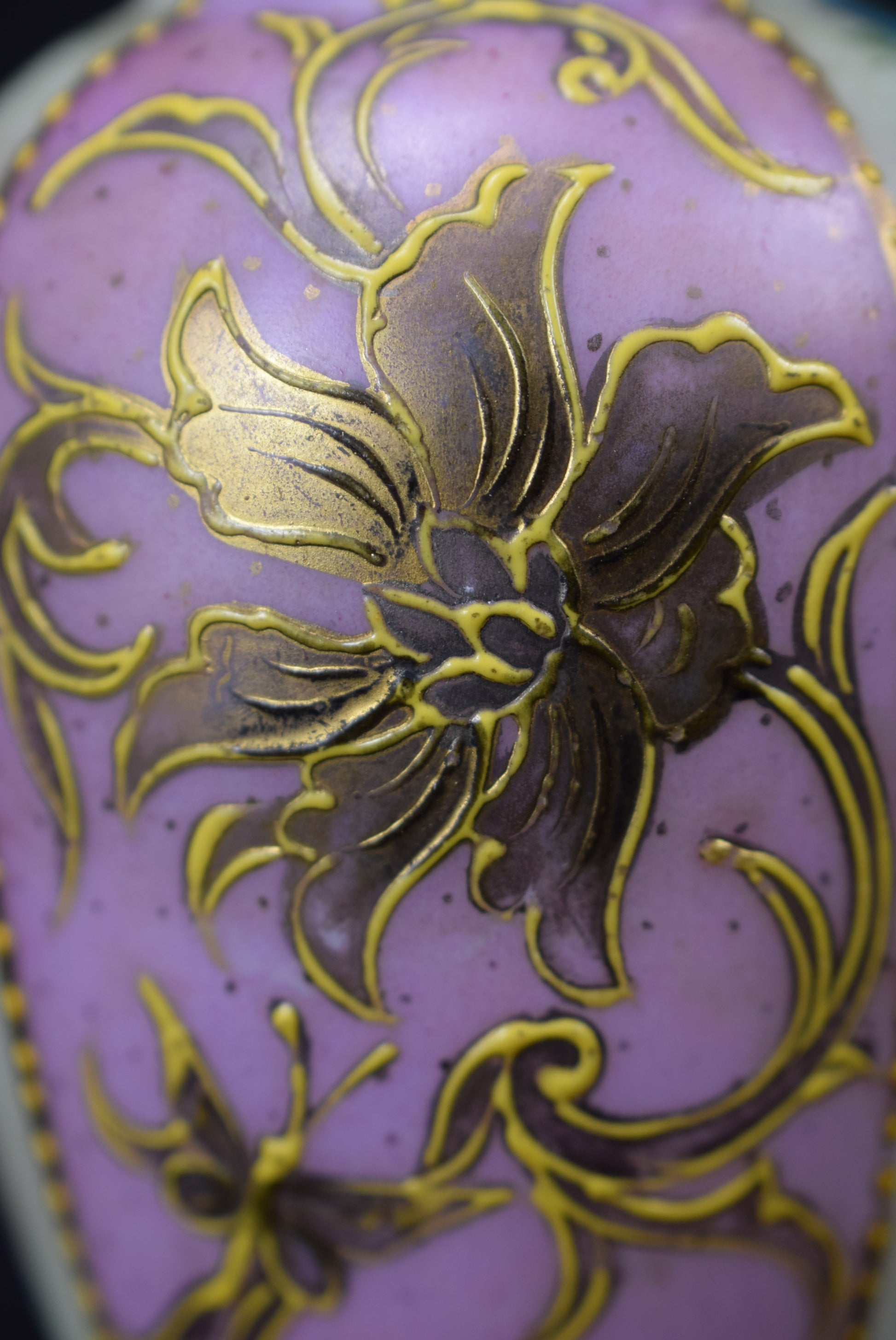 Small Opaline Vase - Charmantiques