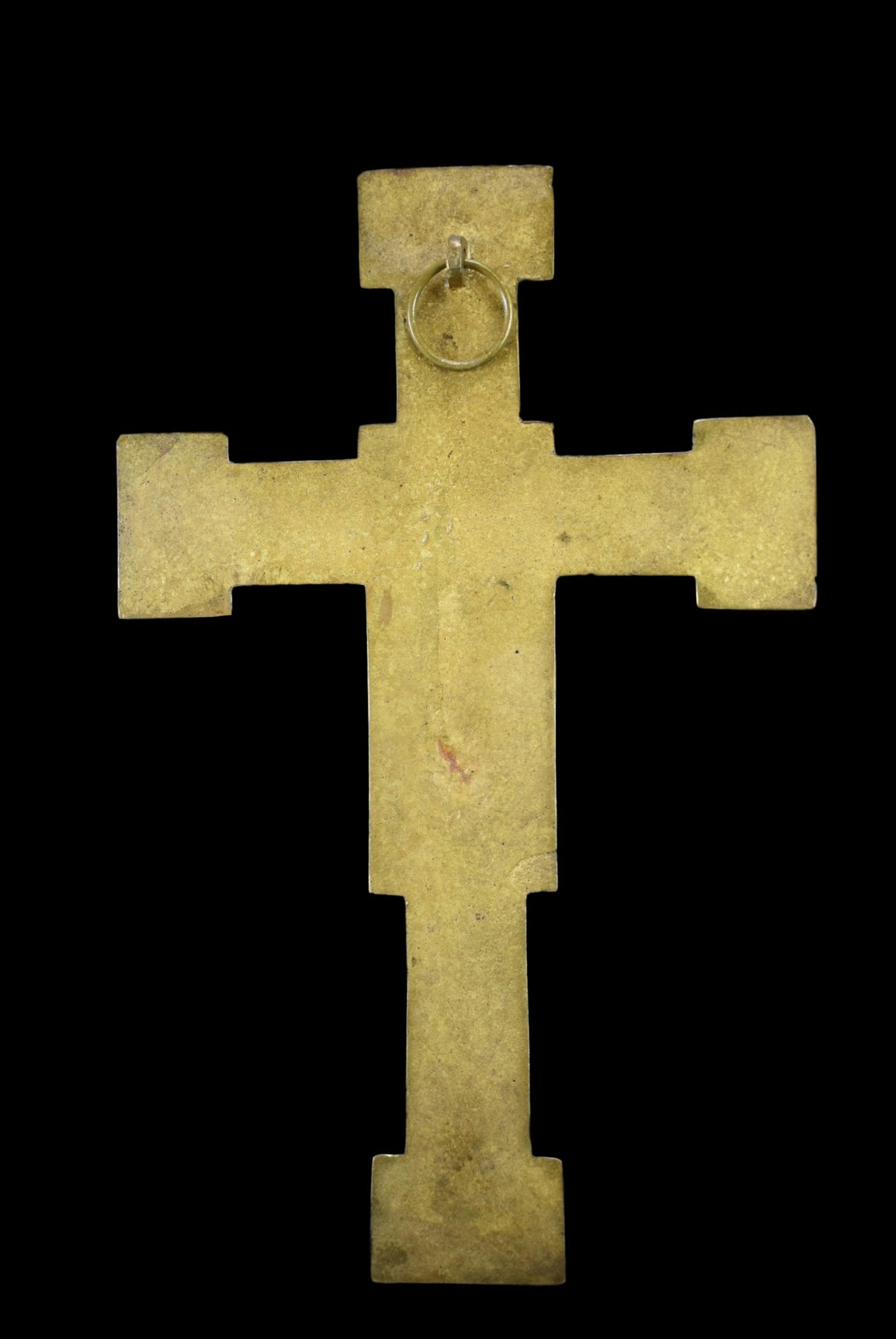 Gilt Bronze Wall Crucifix - Charmantiques