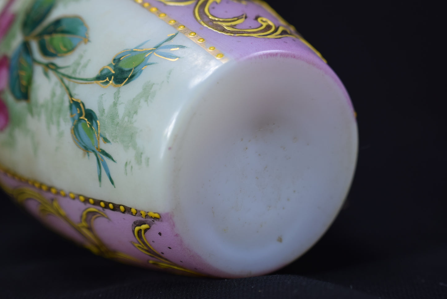 Small Opaline Vase - Charmantiques