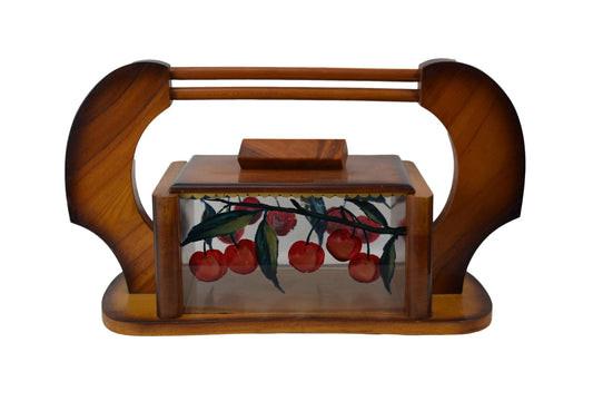 Art Deco Biscuit Box - Charmantiques