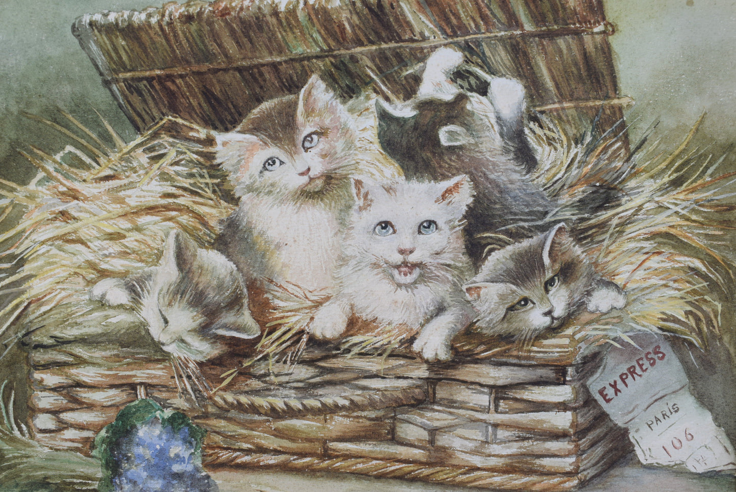 Kitten Watercolor - Charmantiques