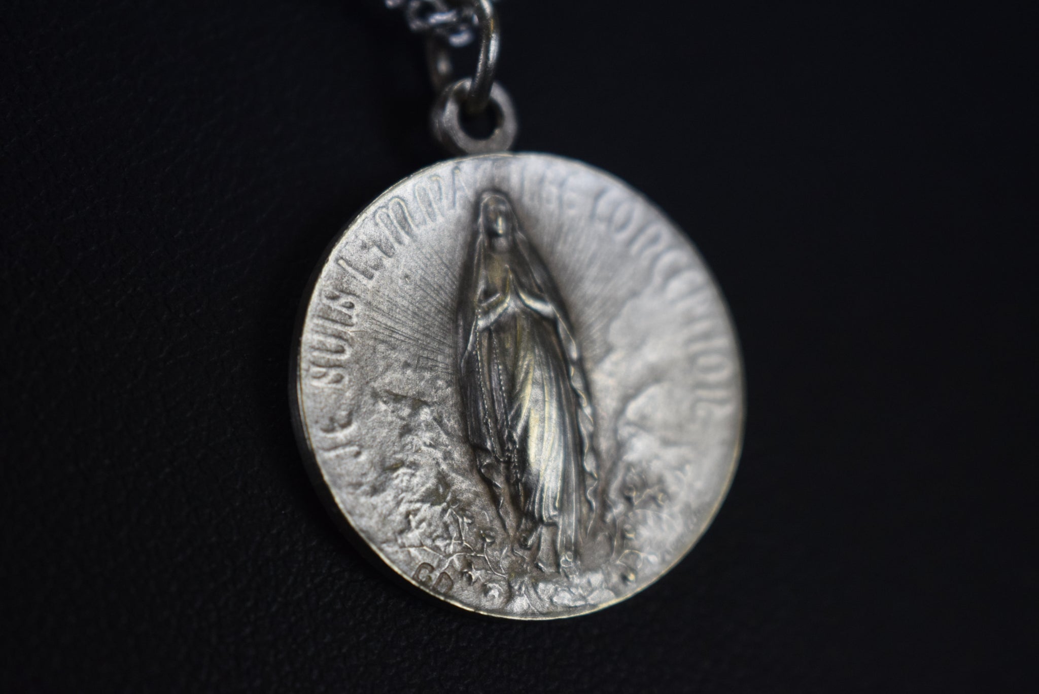 Lourdes Medal by Revillon - Charmantiques