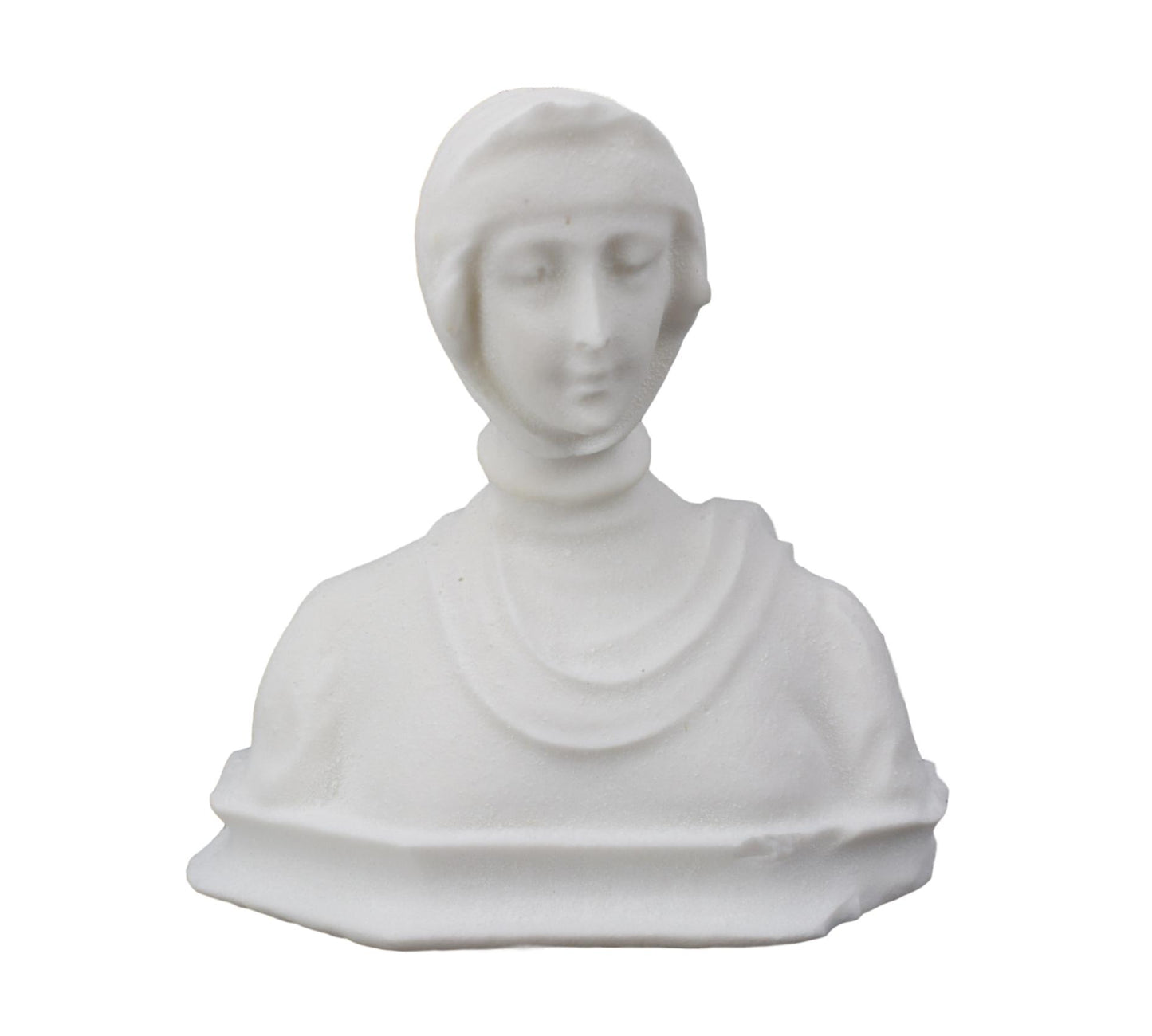 Carved Stone Bust - Charmantiques