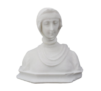 Carved Stone Bust - Charmantiques