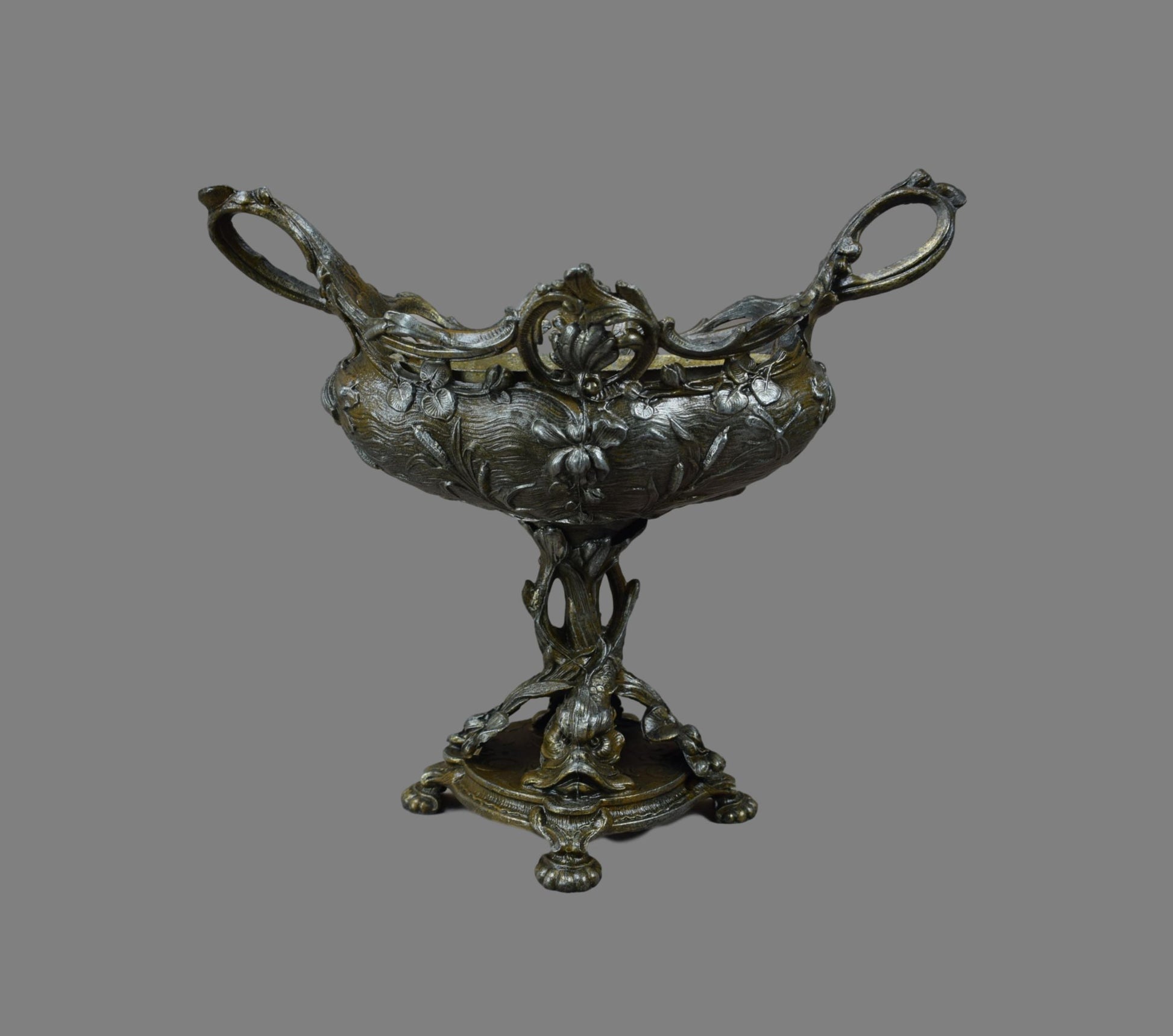 Art Nouveau Bolted Centerpiece - Charmantiques