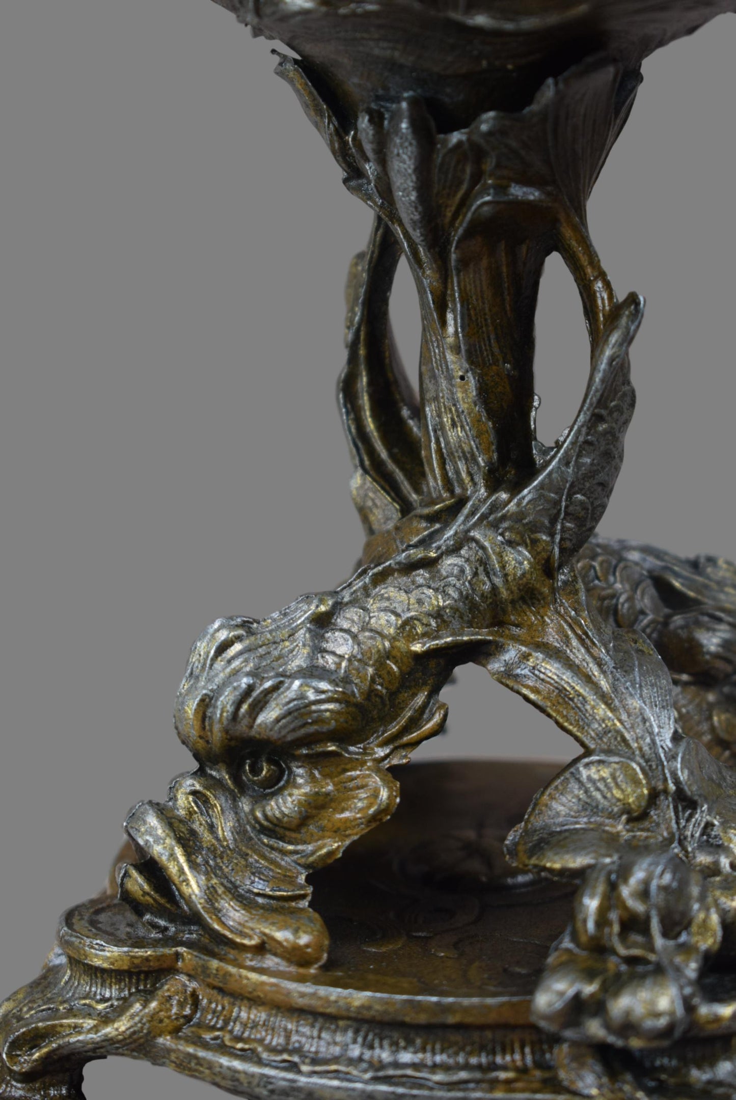 Art Nouveau Bolted Centerpiece - Charmantiques