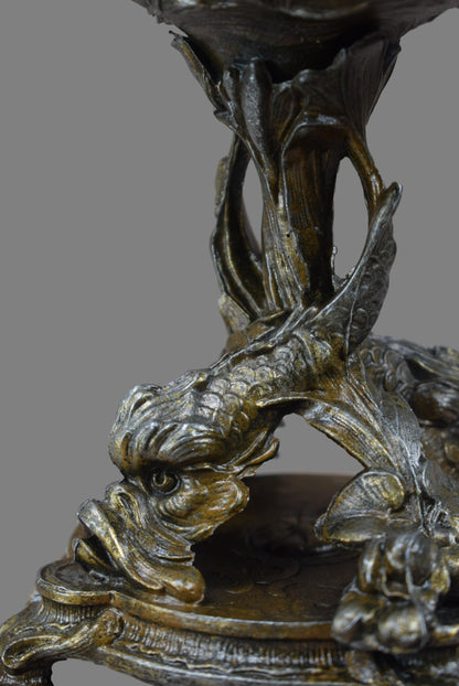 Art Nouveau Bolted Centerpiece - Charmantiques