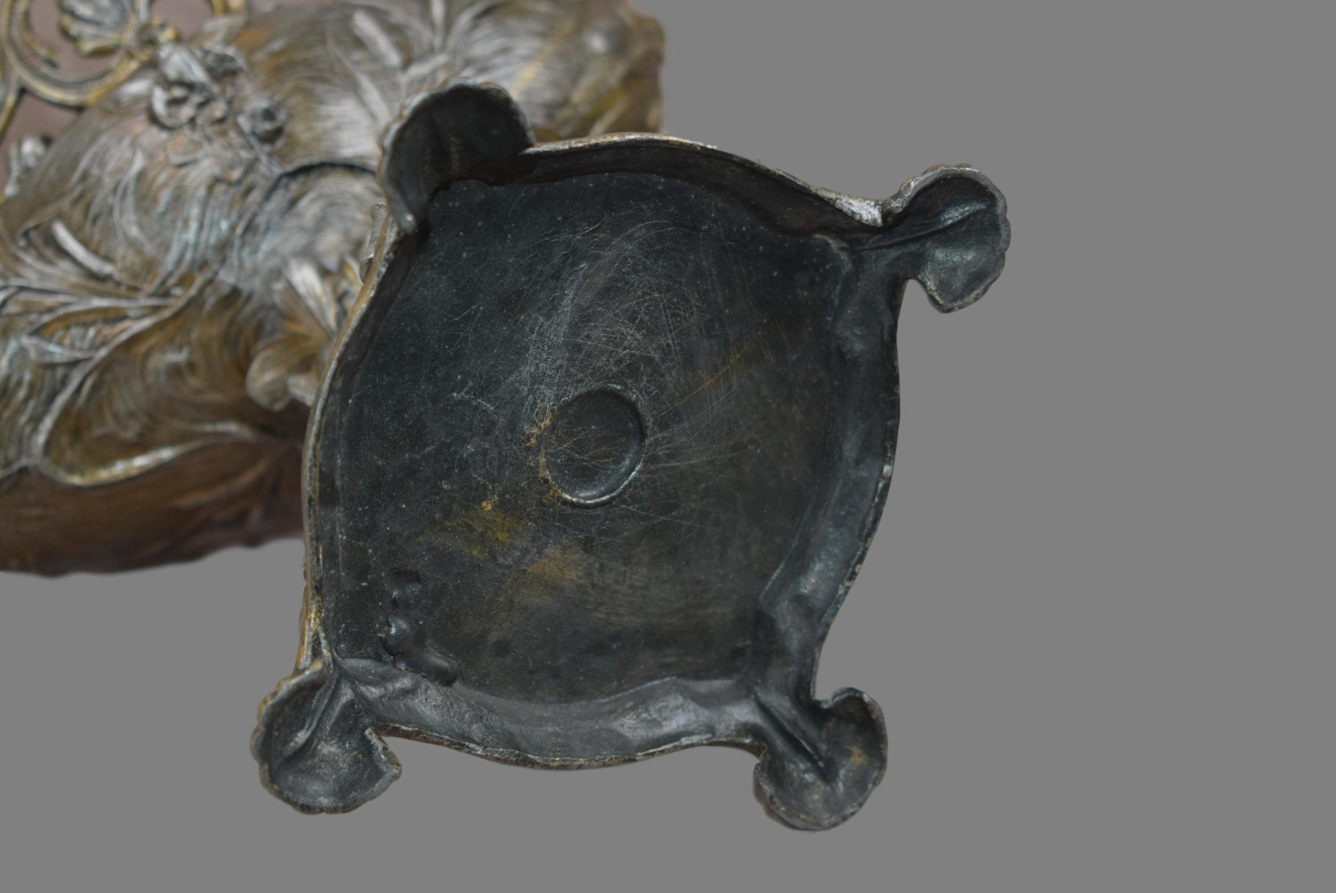 Art Nouveau Bolted Centerpiece - Charmantiques