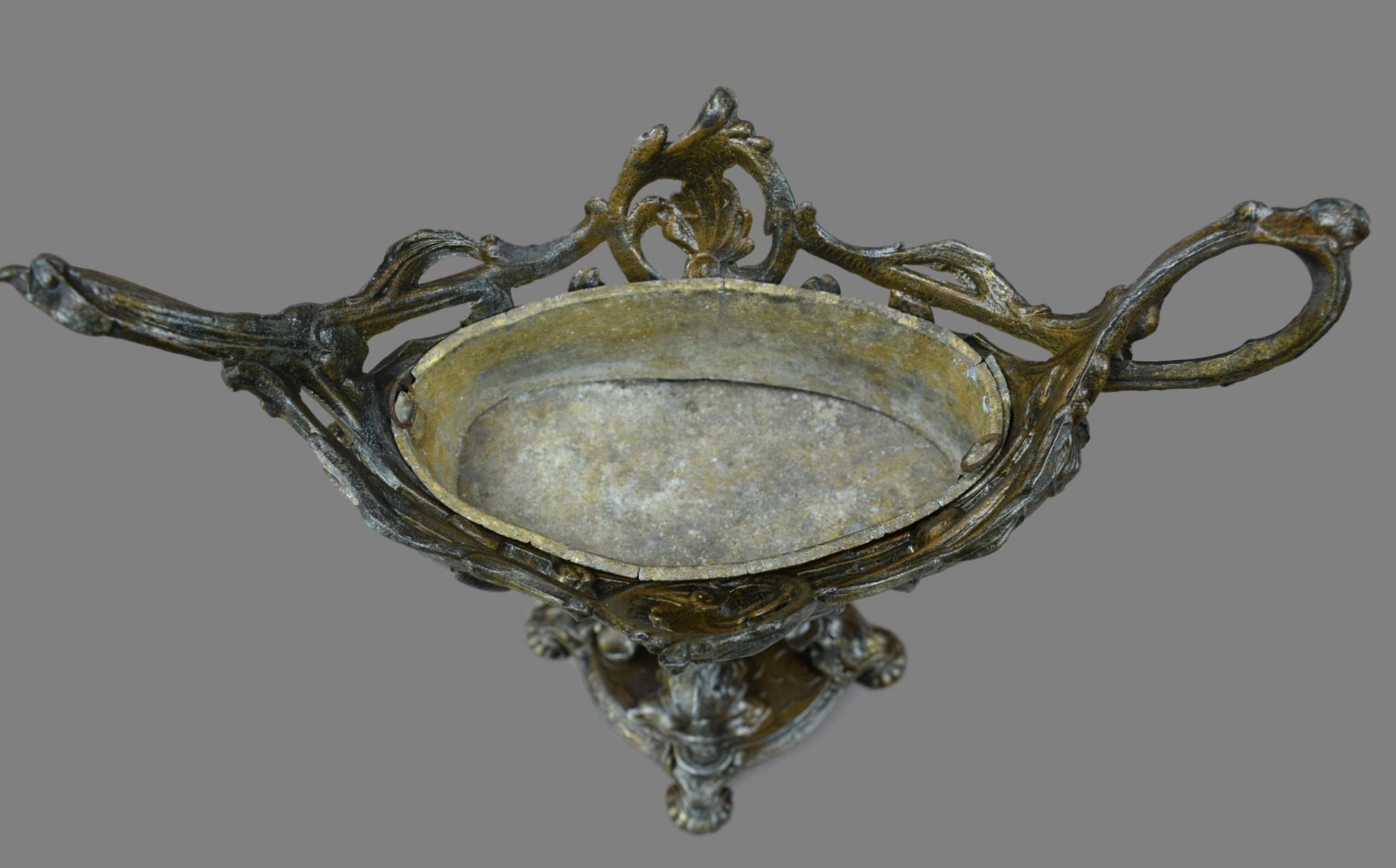 Art Nouveau Bolted Centerpiece - Charmantiques