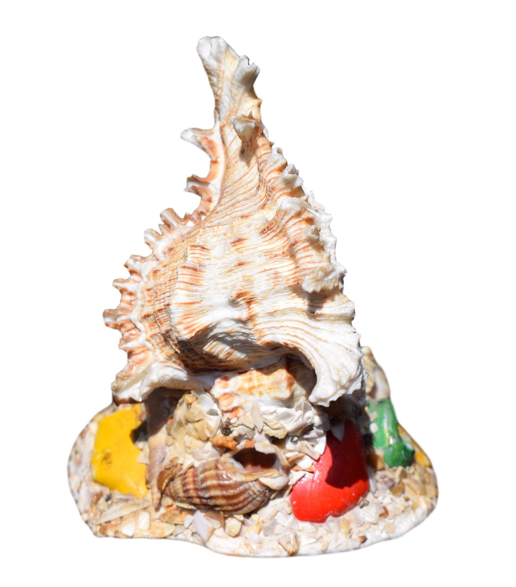 French Vintage Seashell Inkwell - Charmantiques