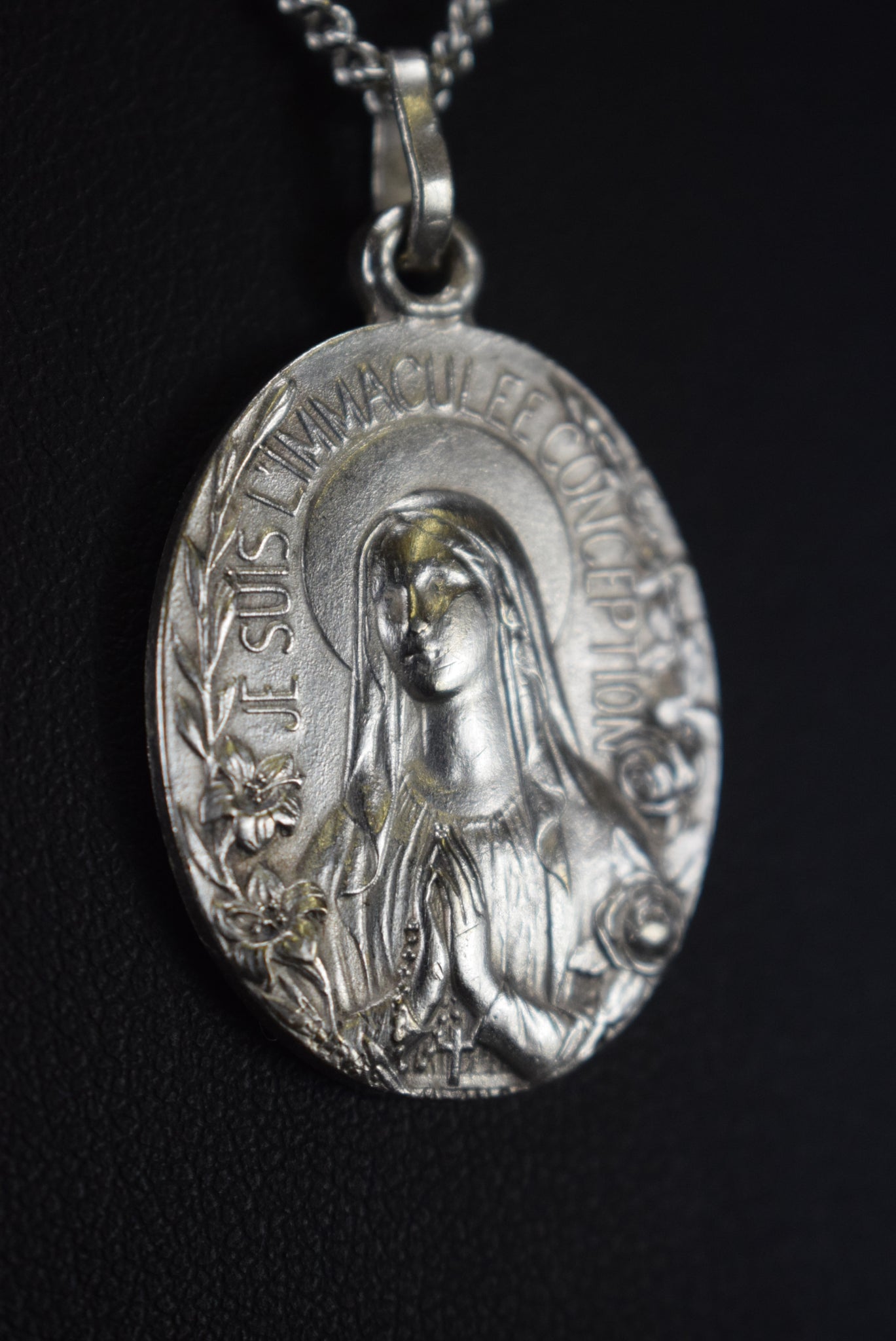 Lourdes Medal by Tairac - Charmantiques