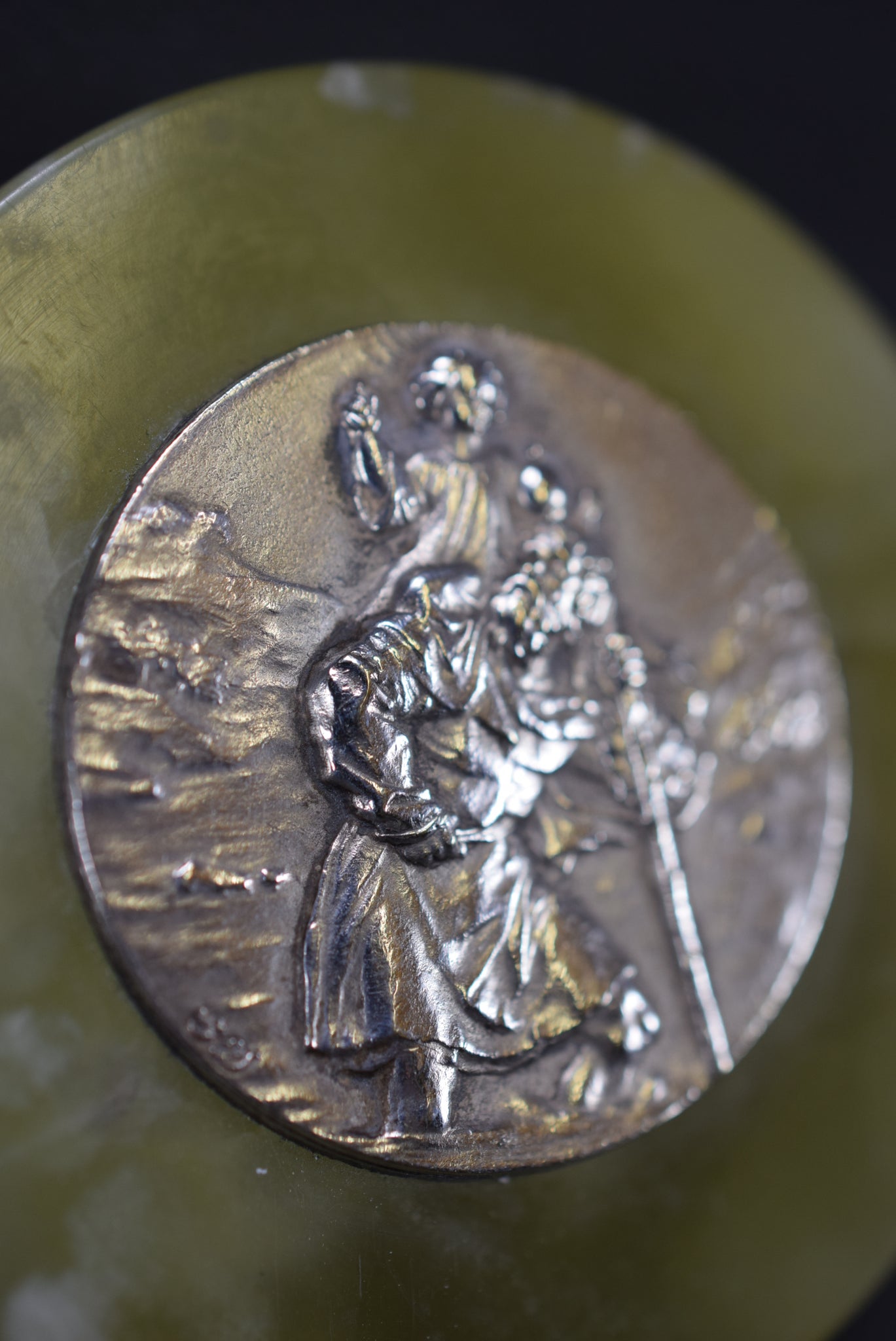 St Christopher Paperweight