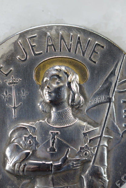 Presse-Papier Sainte Jeanne d'Arc par F Cian