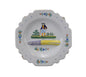 French Antique HB Quimper Asparagus Plate
