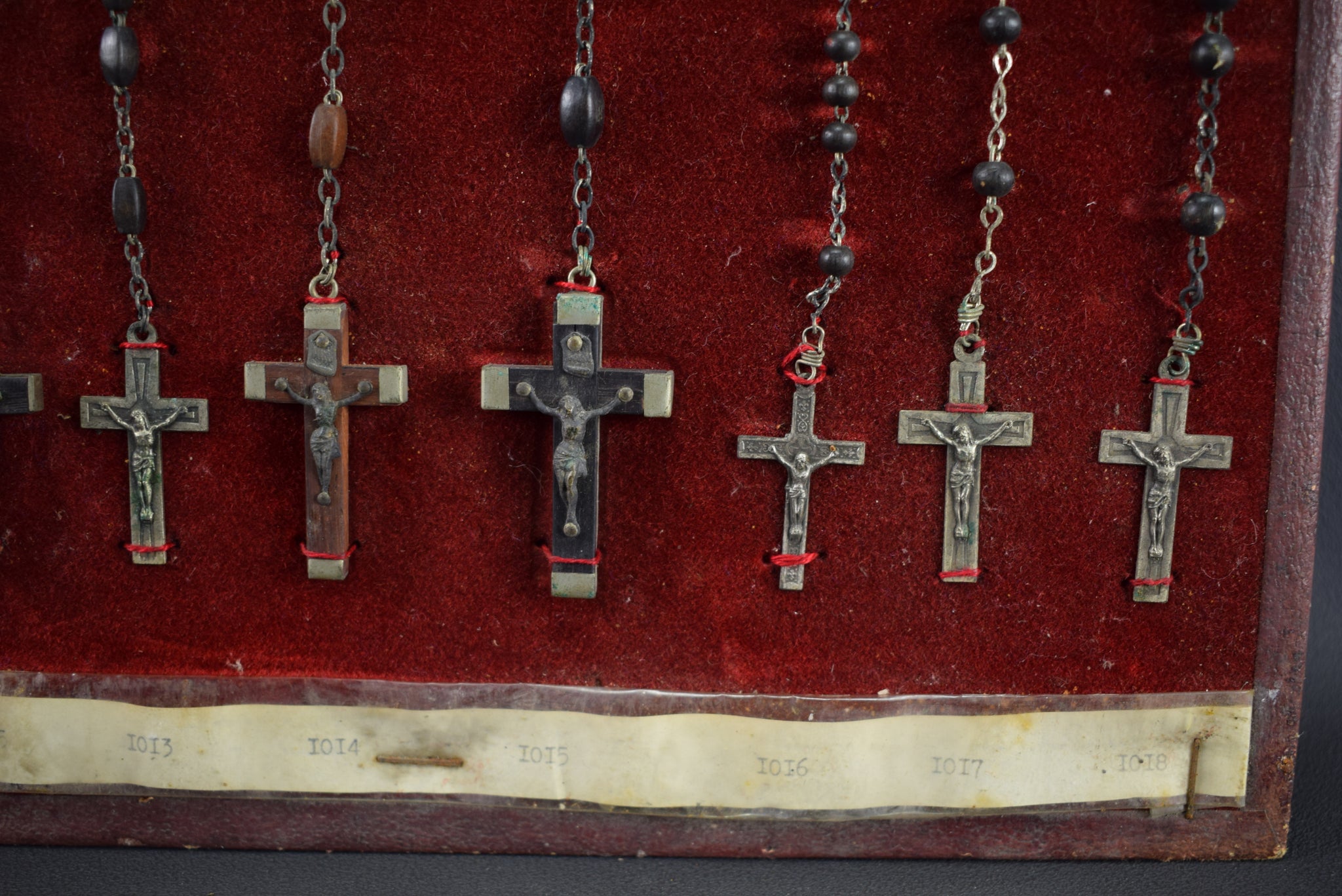 Wooden Rosary Display