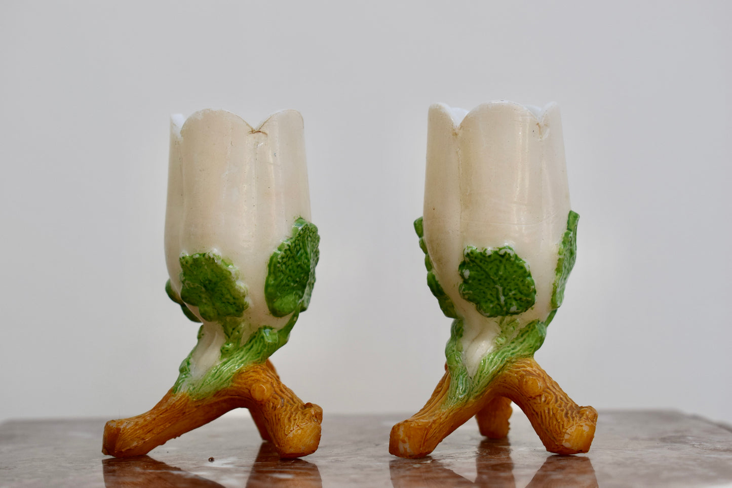 Milk Glass Candlesticks