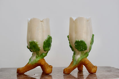 Milk Glass Candlesticks