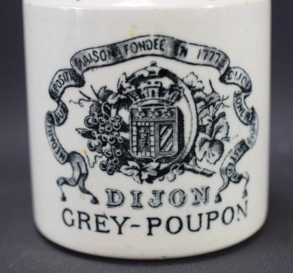 Moutardier Poupon Gris