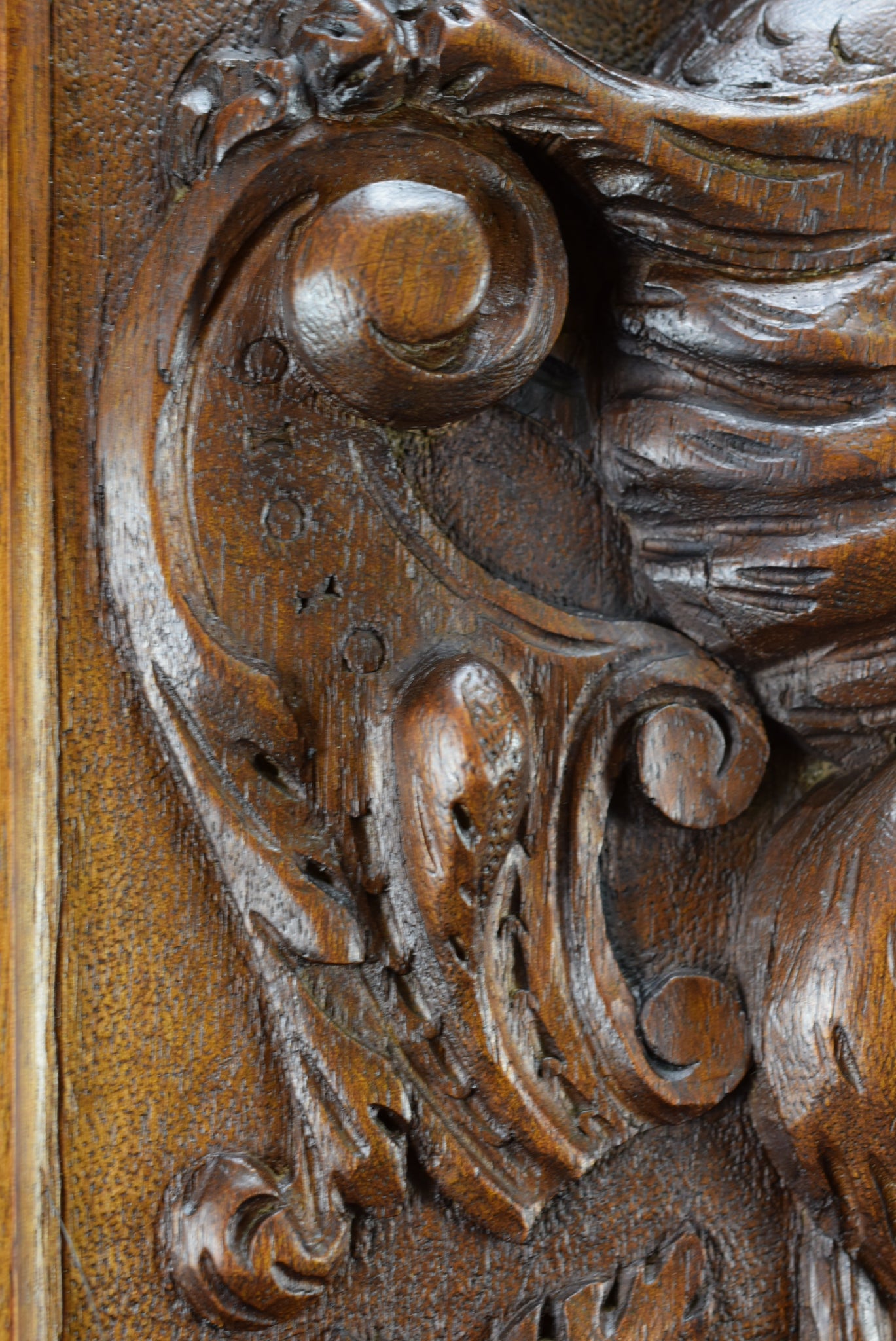 Carved Dragon Door