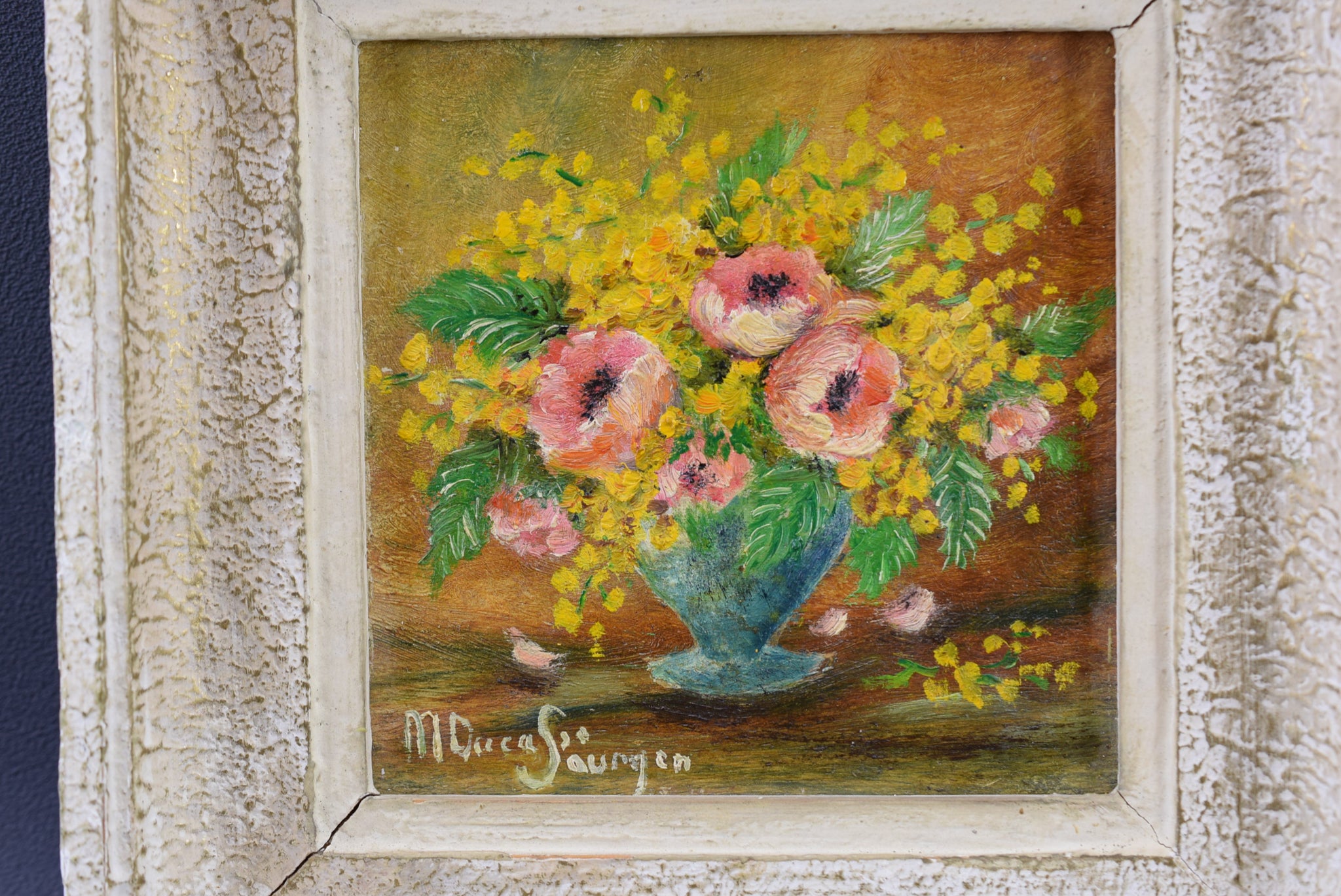 Mimosa Painting