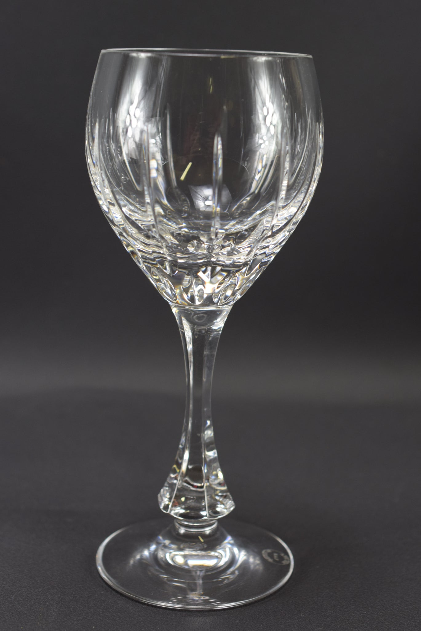 Vintage Set 12 Baccarat Crystal Wine / Water Glasses — La Maison