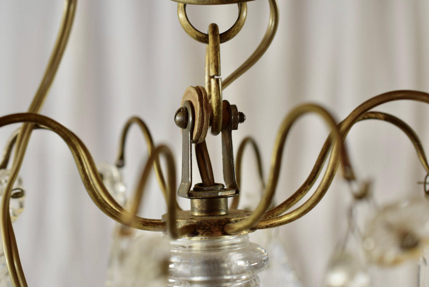 Crystal Drops Chandelier