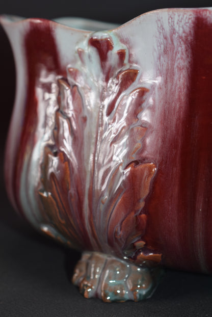 Jardinière en poterie émaillée