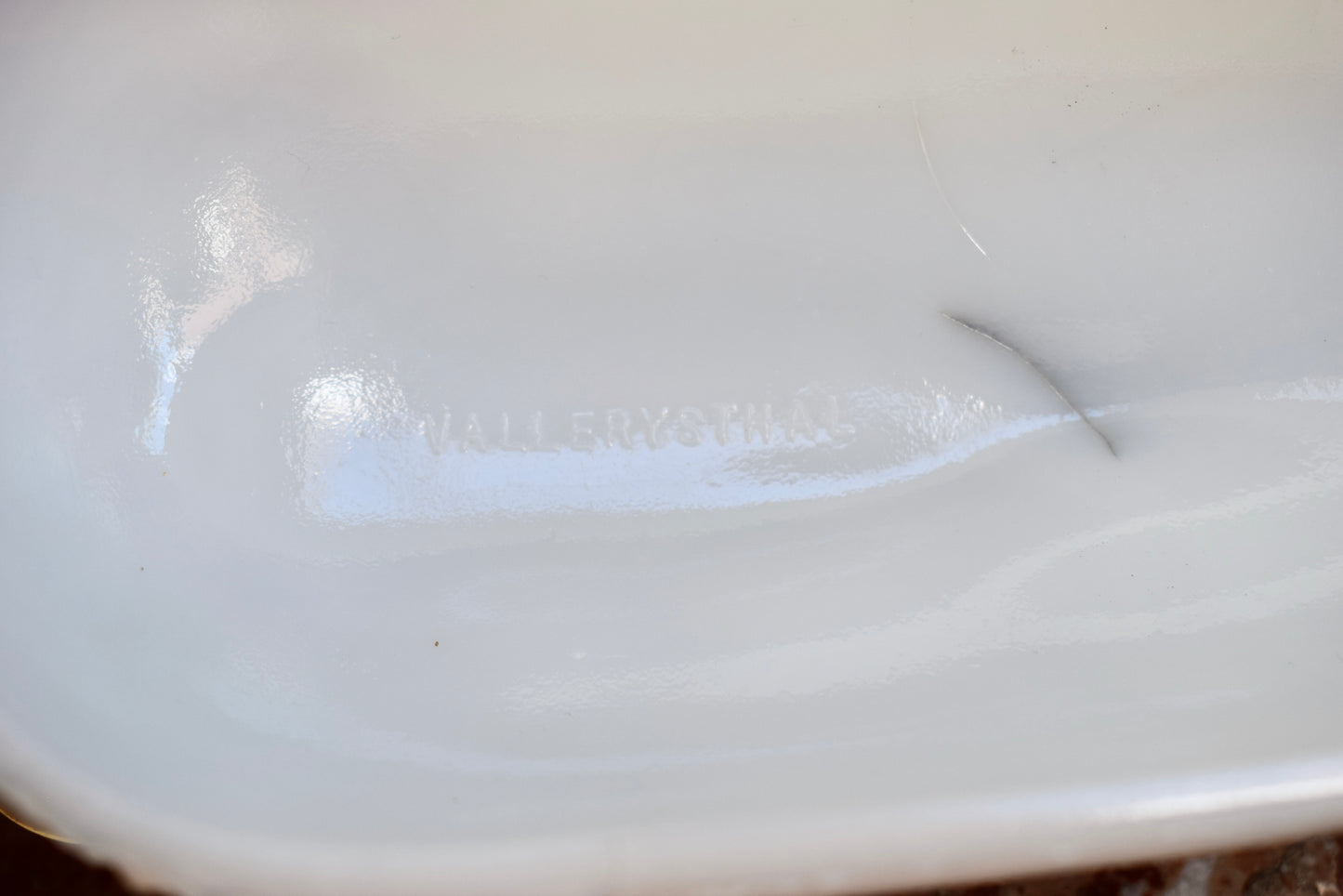 Écureuil en verre de lait Vallerysthal