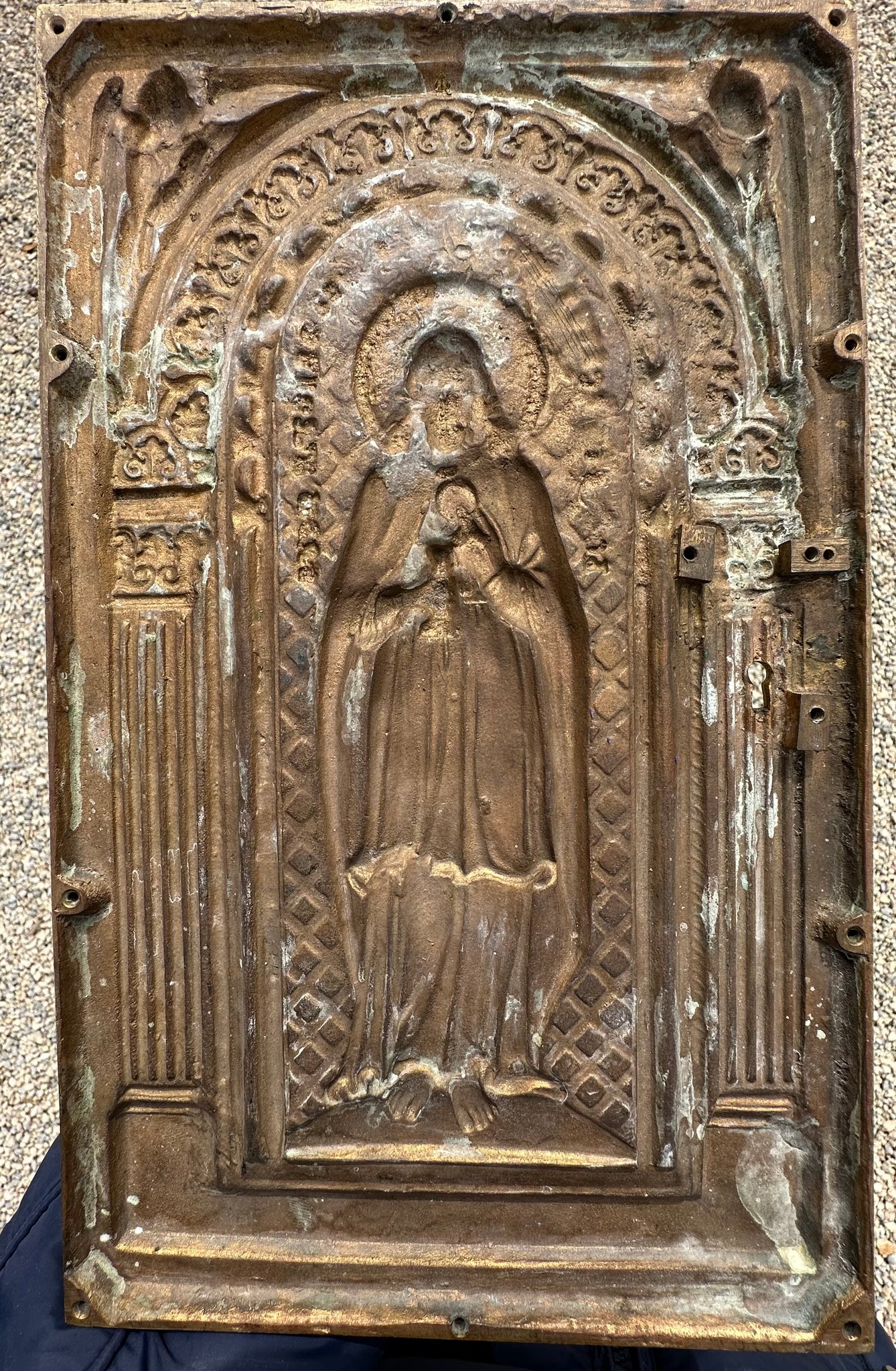 Bronze Tabernacle Door