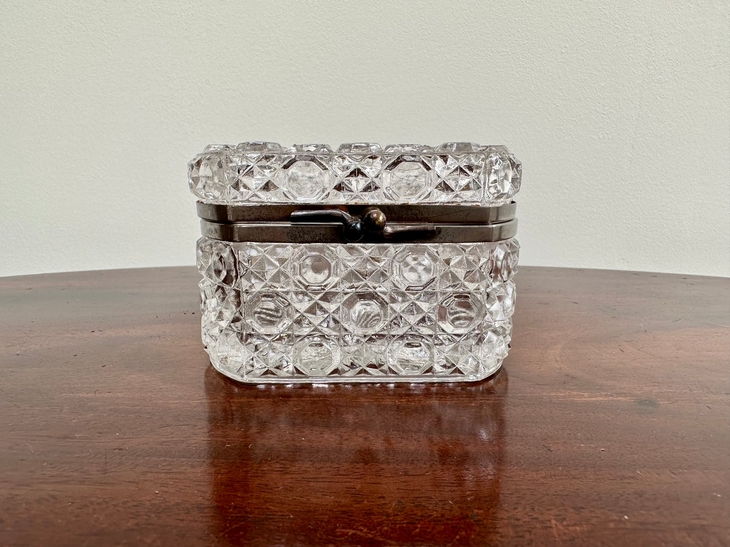 Cut Crystal Hinged Box