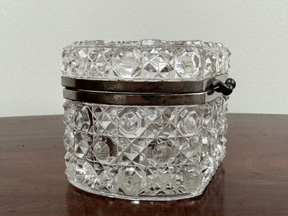 Cut Crystal Hinged Box