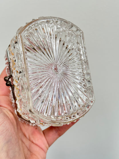 Cut Crystal Hinged Box