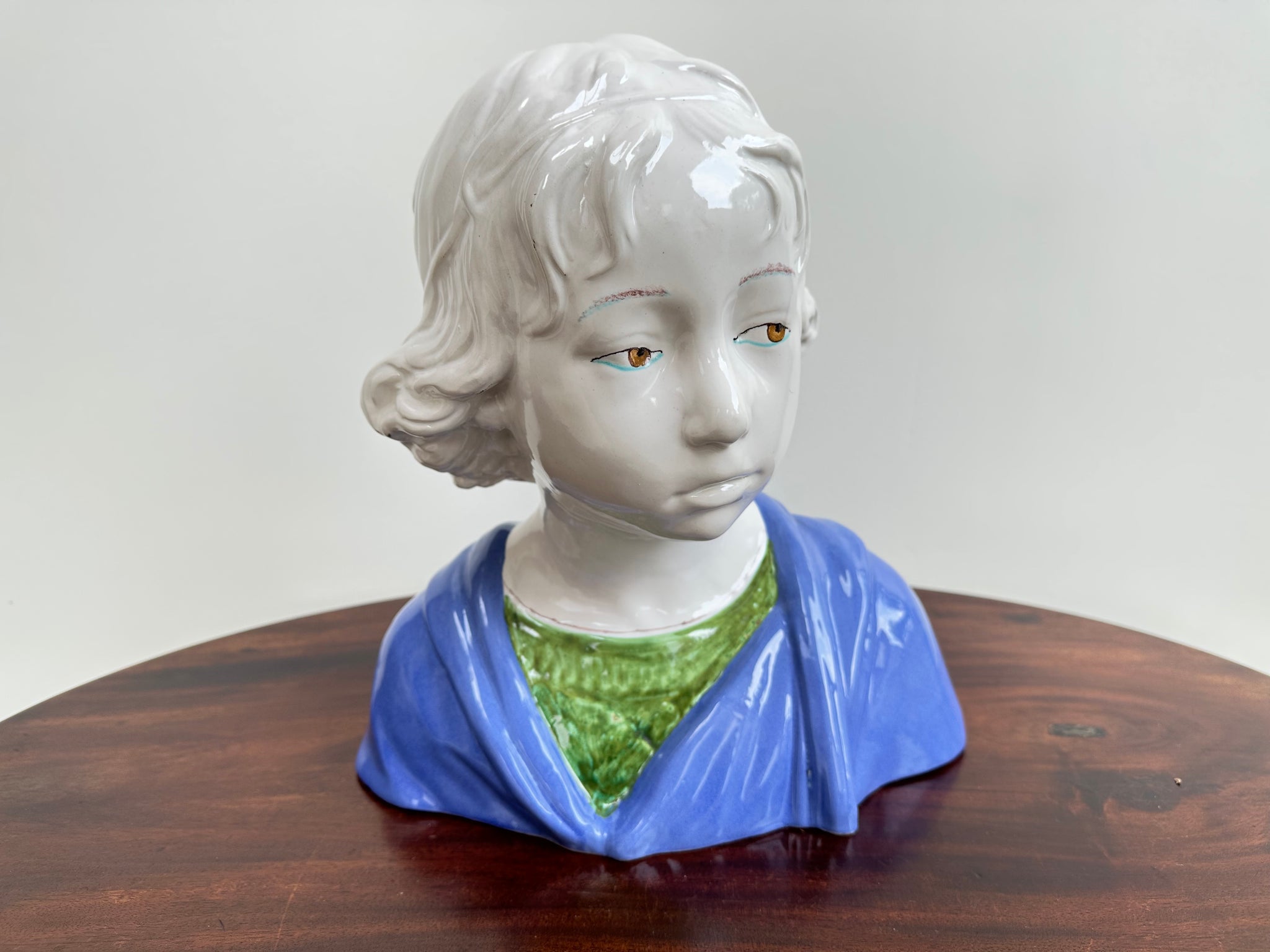Young Boy Bust After Della Robbia