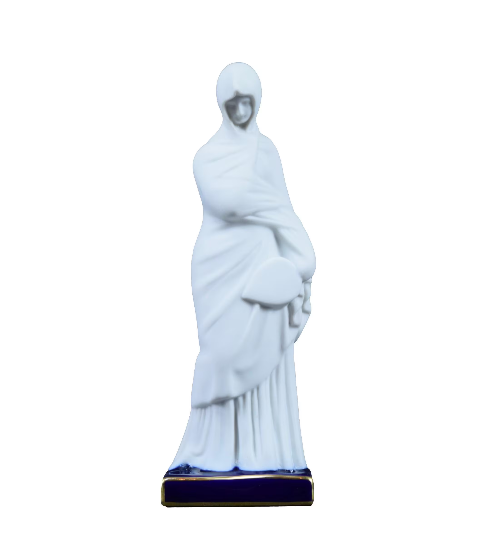 Camille Tharaud Woman Figurine Limoges Porcelain