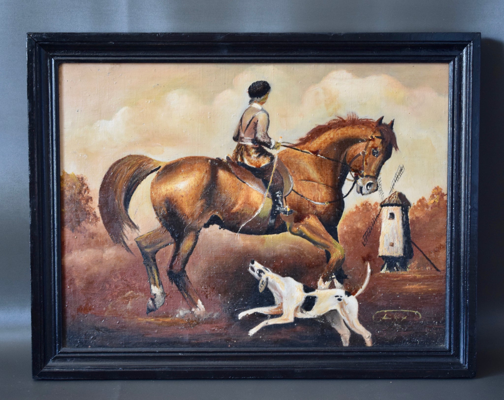 Hunting Painting - Charmantiques