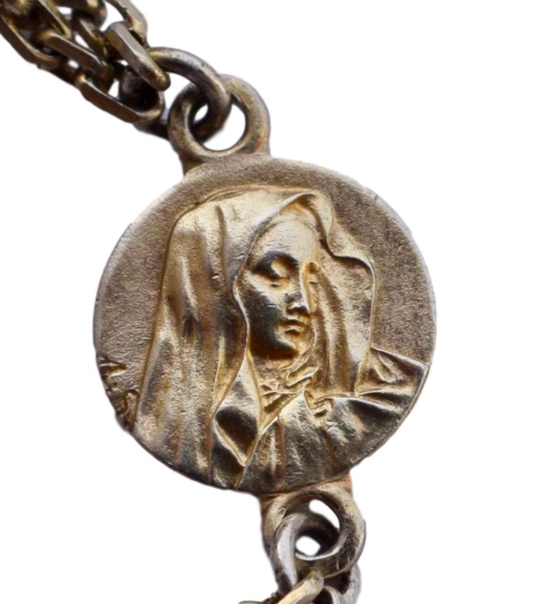 925 Sterling Silver Rosary Bracelet, Catholic Bracelet Gift, Women's Jewelry.  - Etsy