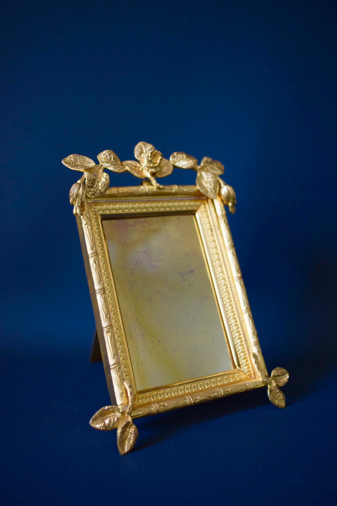 Art Nouveau Bronze Frame - Charmantiques