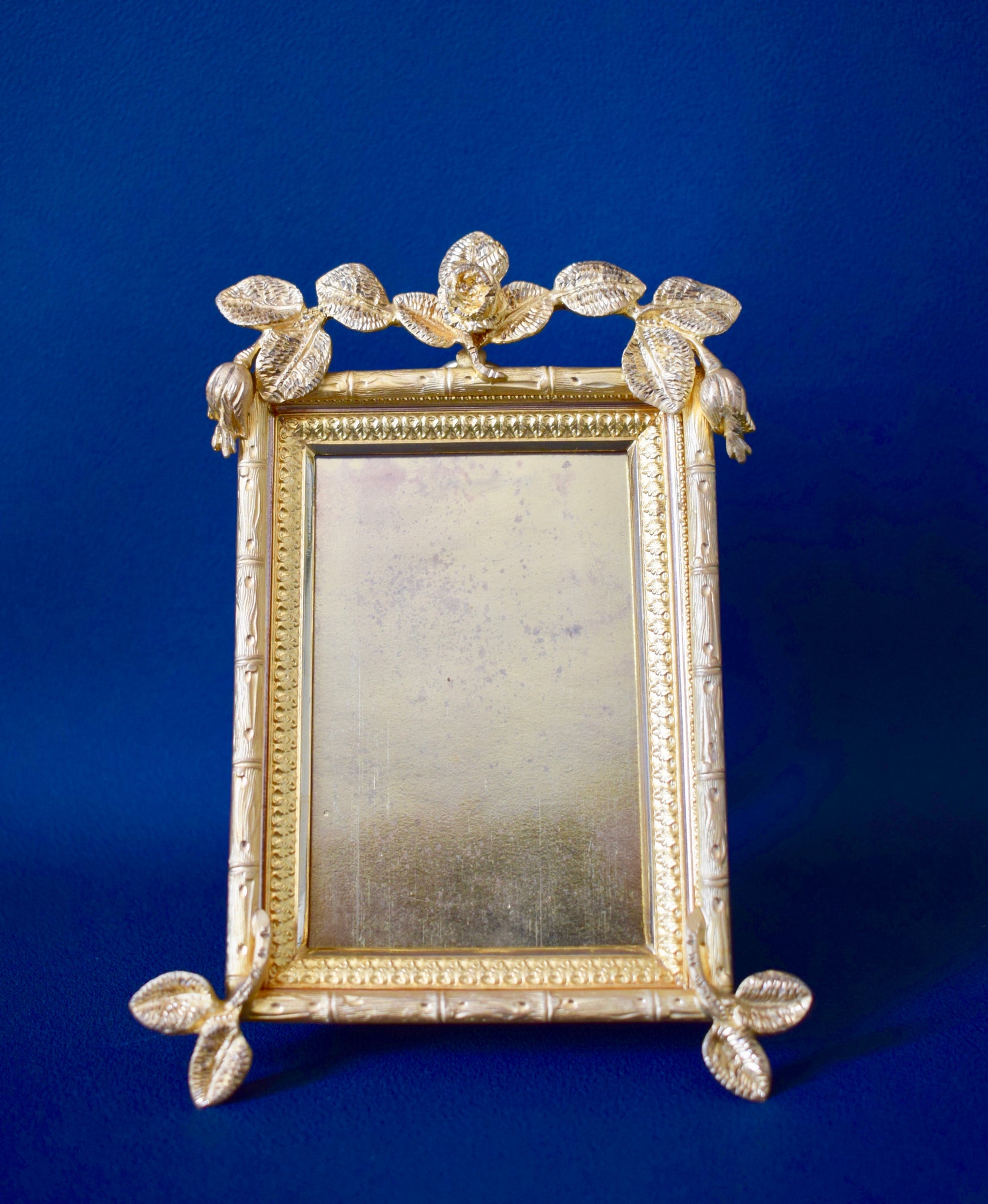 Art Nouveau Bronze Frame - Charmantiques