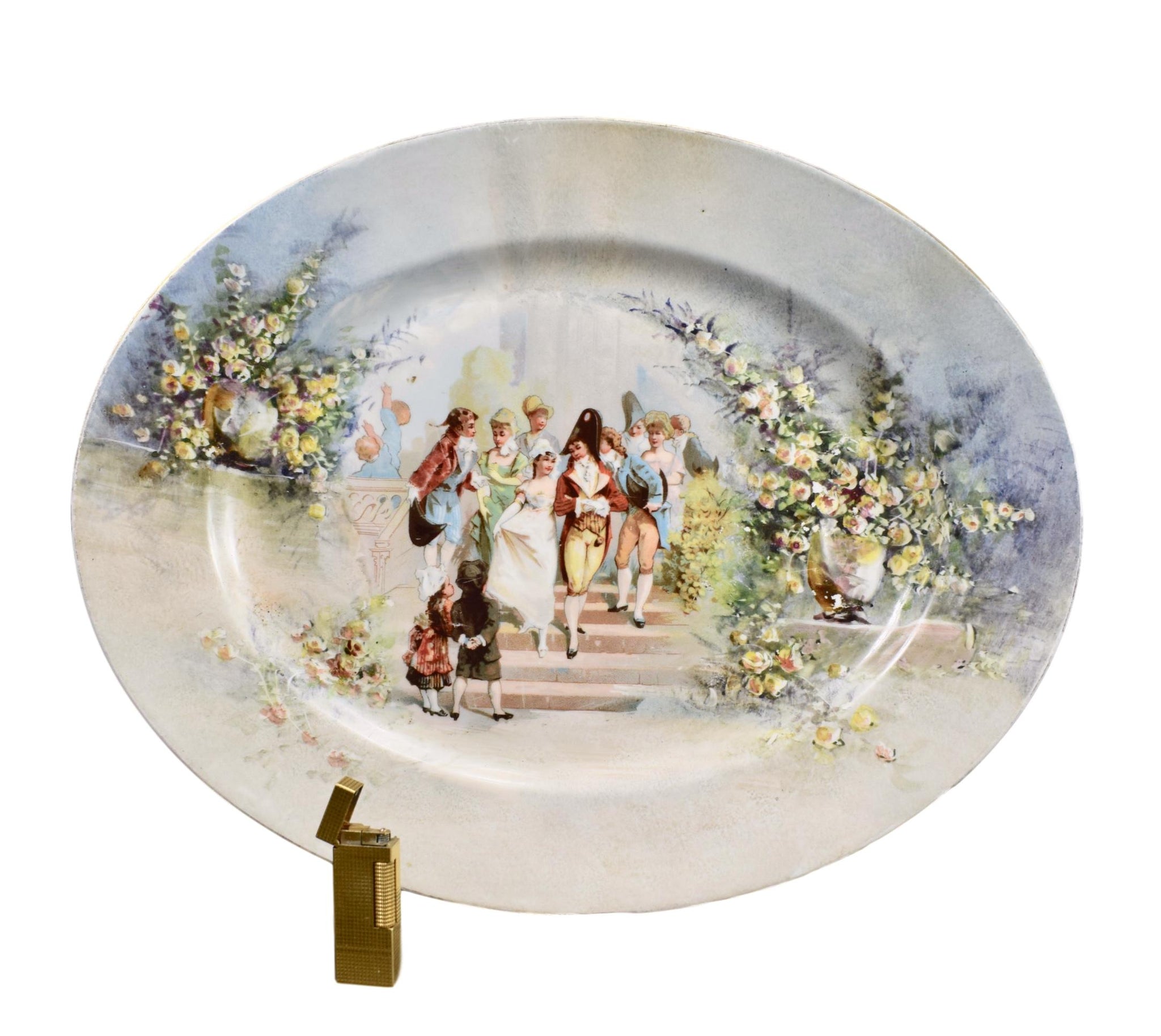 Wedding Limoges Plate - Charmantiques